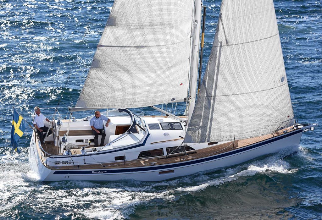 hallberg rassy hr34 au près