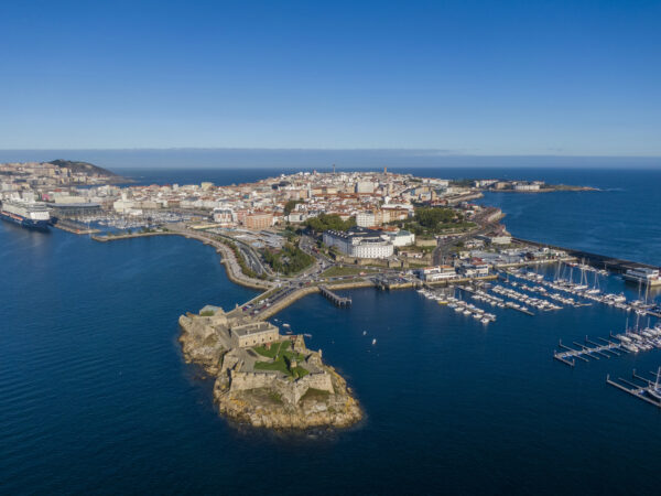 Il castello di La Coruña