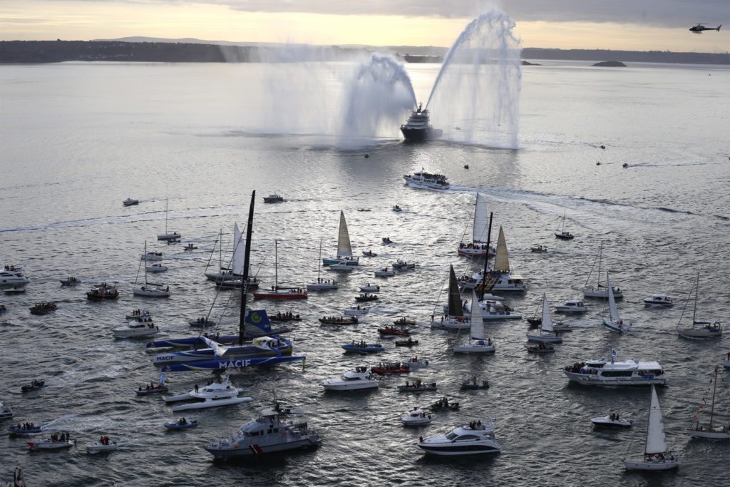 MACIF_lors de son arrivée à Brest