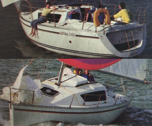 voiliers Gib Sea 242 et Gib Sea 282