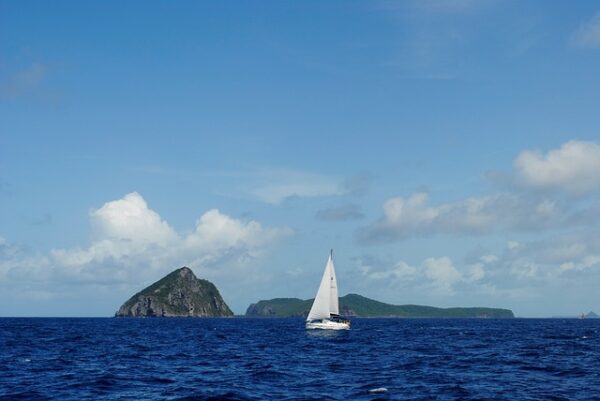 voilier sur une transat