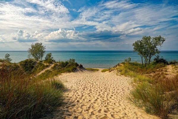 Dune du lac Michigan
