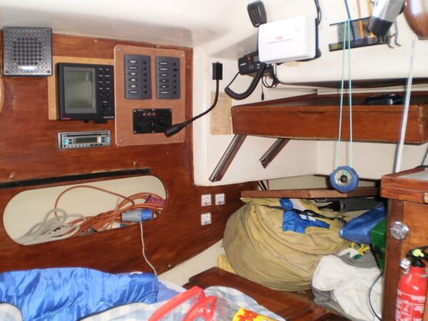 intérieur voilier