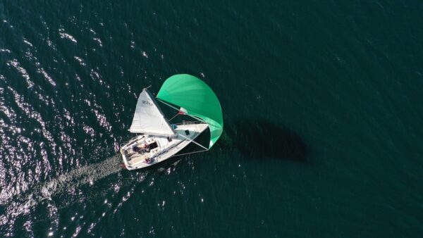 voilier sous spi