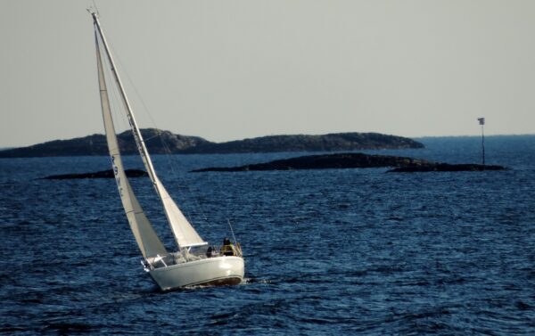 voilier en navigation