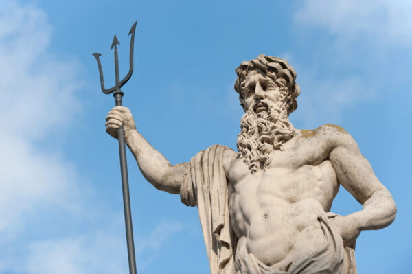 Neptune, dieu de la mer et des océans
