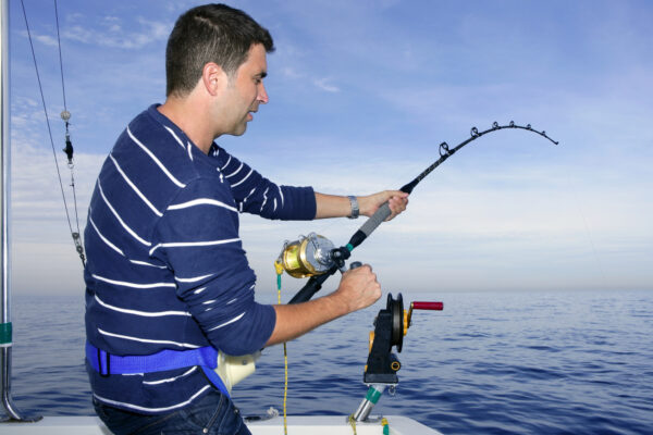 pêcheur en mer