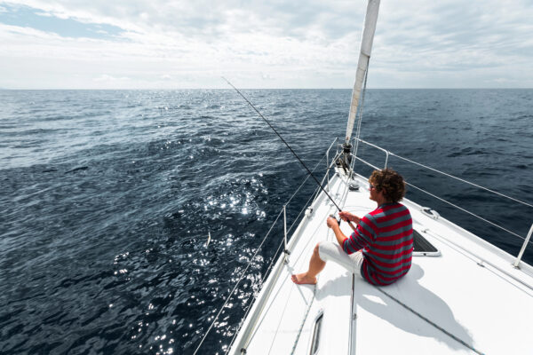 pecheur en mer