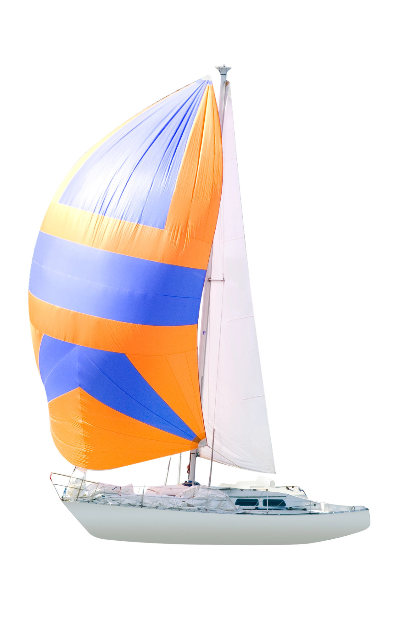 Quelles sont les différentes voiles d'avant sur un bateau?