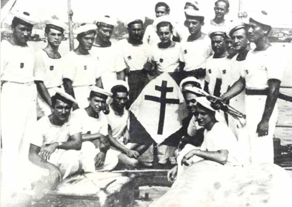 marins du bataillon du Pacifique