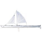 kayak belouga à voiles
