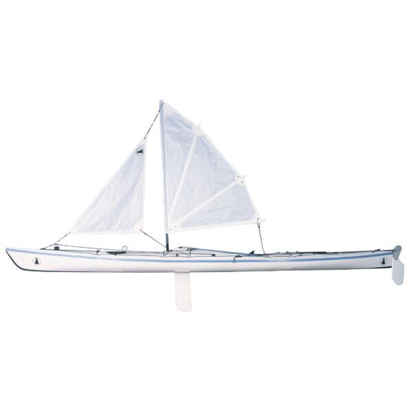 kayak belouga à voiles
