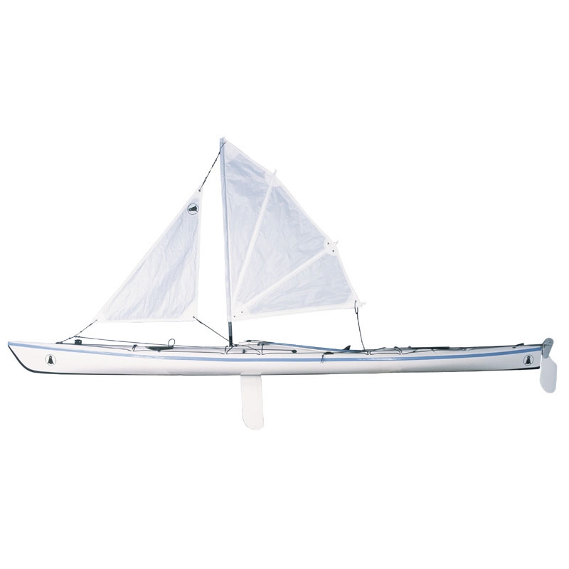 kayak belouga à voiles