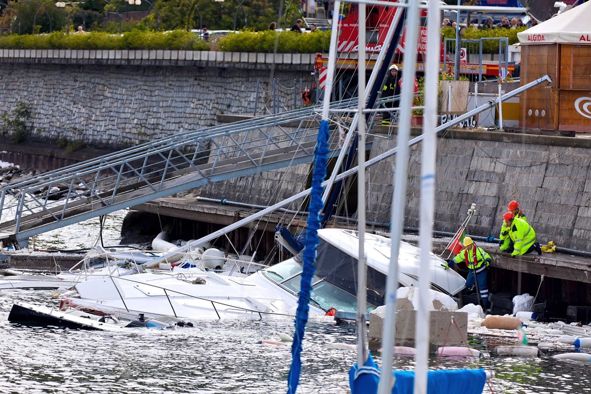 bateaux sinistrés